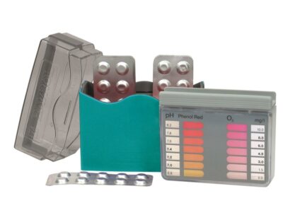 Pool-Tester pH/O2 mit Tabletten Tester für die Messung des pH-Wertes sowie O2