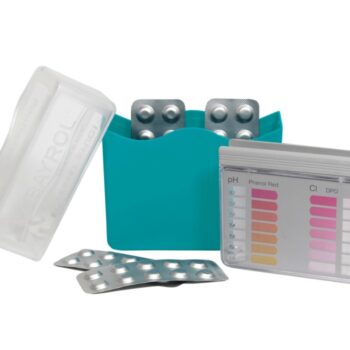 Pool-Tester pH/Chlor mit Tabletten Tester für die Messung des pH- und Chlorwertes