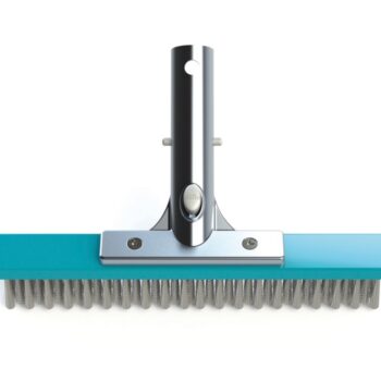 Reinigungsbürste 25 cm mit Edelstahlborsten für Beckenwände