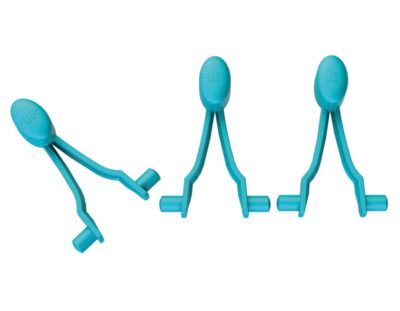 Set Ersatzclips V-Form (3 Stk.) für Kescher, Bodensauger